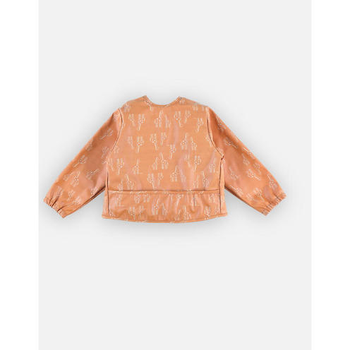 Mix & Match Bavoir-tablier à manches ocre - NOUKIE 'S