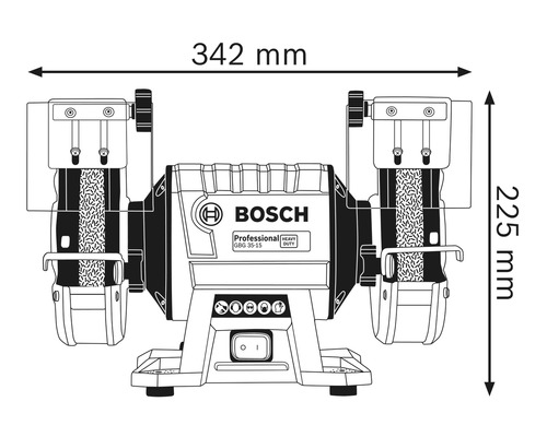 Bosch GBG 35-15 dubbele slijpmachine