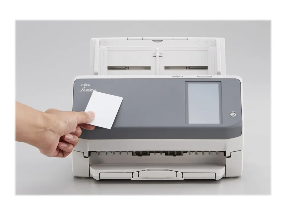 Ricoh fi-7300NX - Dokumentscanner - Dual CCD - Duplex - 216 x 355.6 mm - 600 dpi x 600 dpi - op til 60 ppm (mono) / op til 60 ppm (farve) - ADF (80 ark) - op til 4000 scanninger pr. dag - Gigabit LAN, USB 3.1 Gen 1