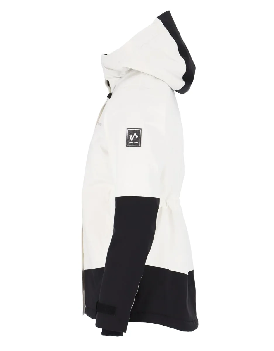 Twentyfour Isbre 120 Skalljakke D Hvit