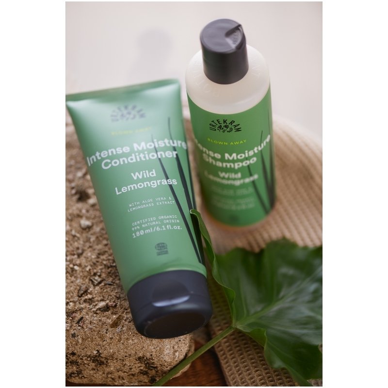 Urtekram Blown Away Intense Moisture Shampoo Wild Lemongrass 250 ml