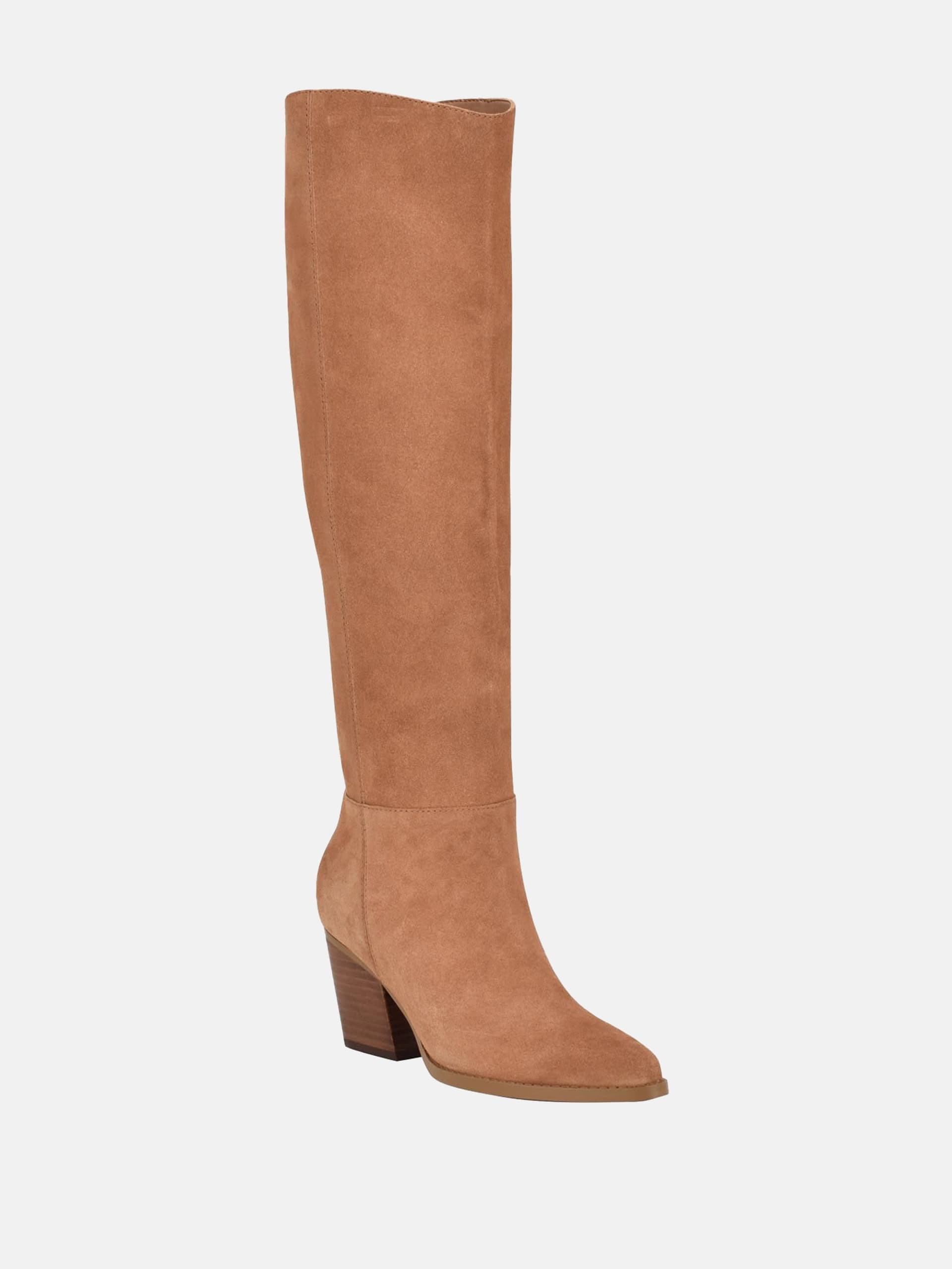 Botas Dolita de camurça até o joelho