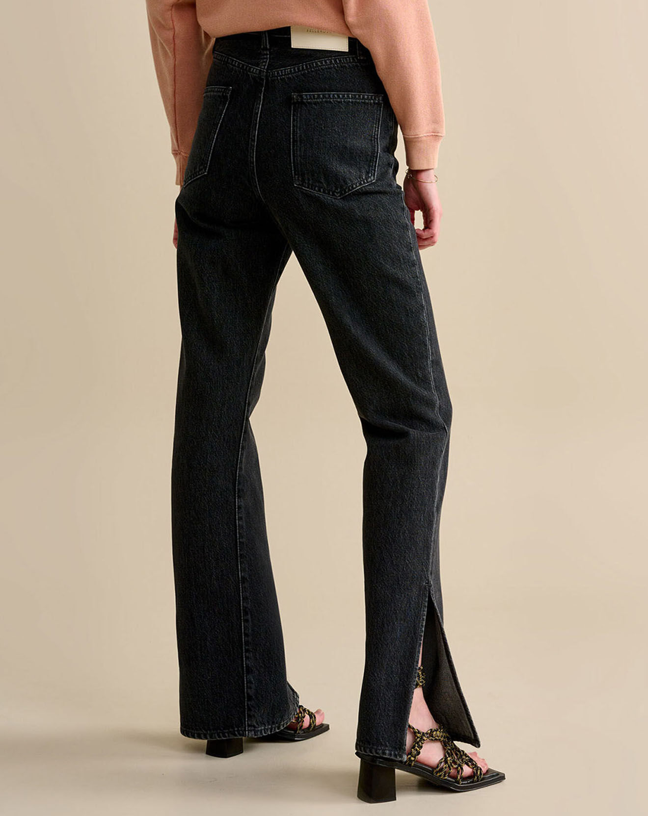 Bellerose Jean droit Pound vieux noir