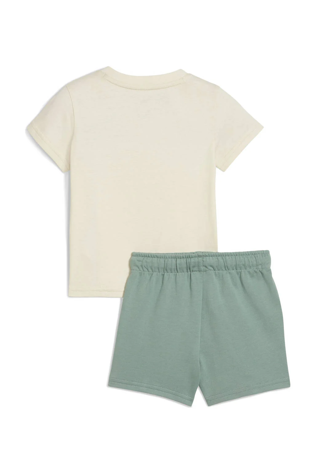 Puma shirt+ short ecru/groen