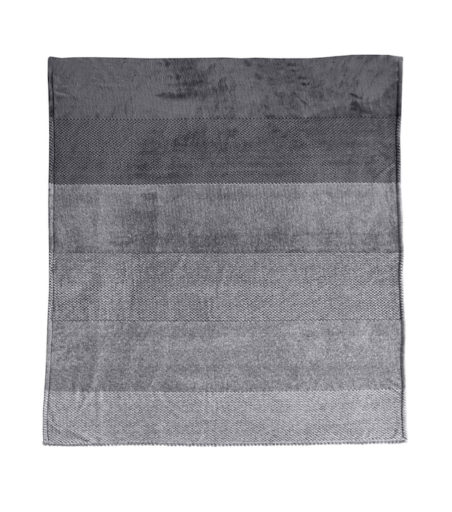 Flanell Kombidecke Gold-Line grau