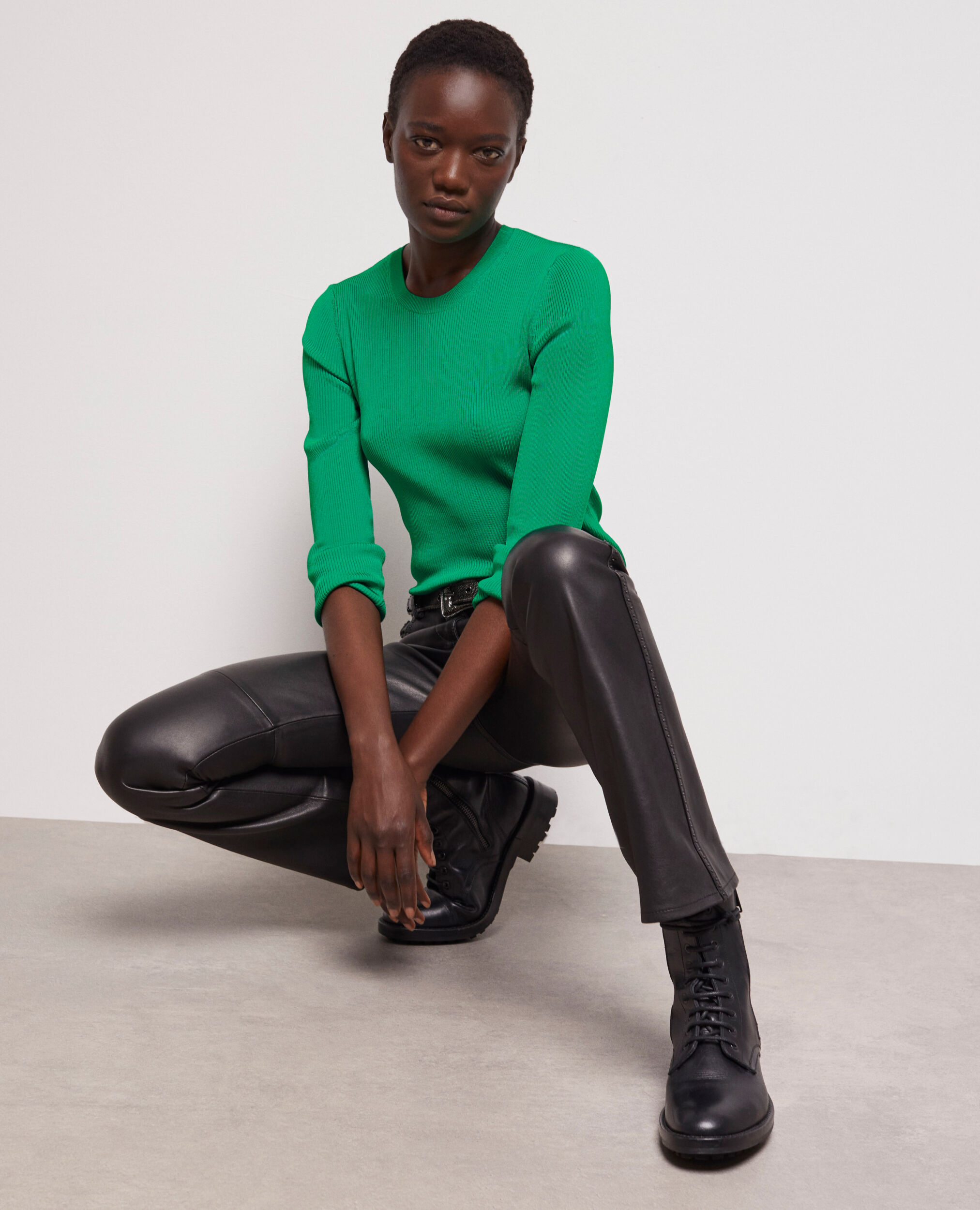 Pull moulant vert