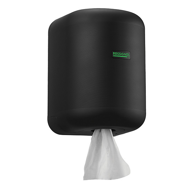 Distributeur bobines devidage central abs 100% recycle - eclipse green, noir mat