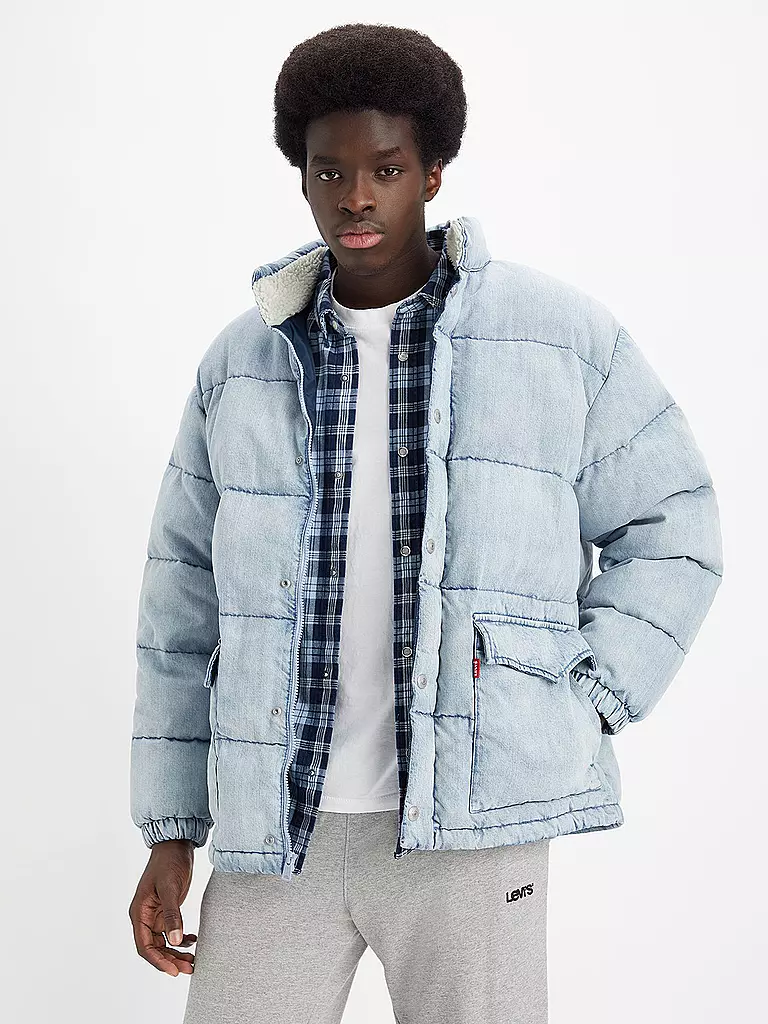 LEVI'S® Jacke WESTERN SUPER PUFFER hellblau