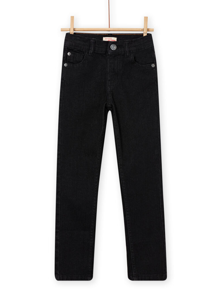 Jean denim noir enfant garçon