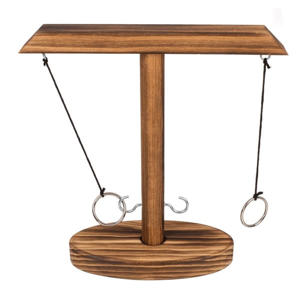 Wooden Ring Toss drikkesspill