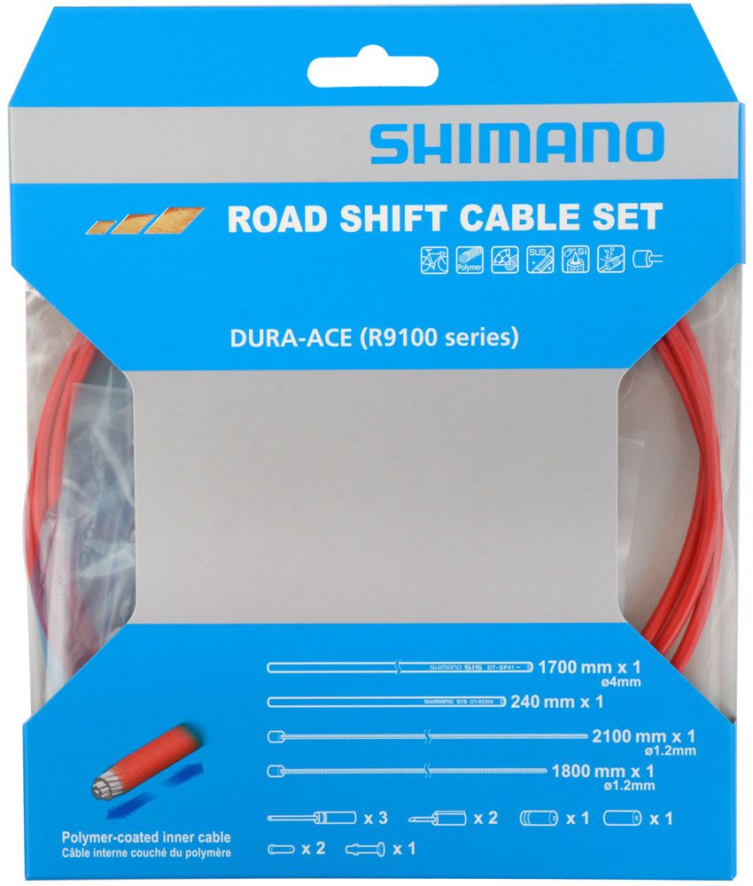 Shimano OT-SP41+OT-RS900 Polymer Schaltzugset für R9100/R8000 kaufen | Bike-Discount