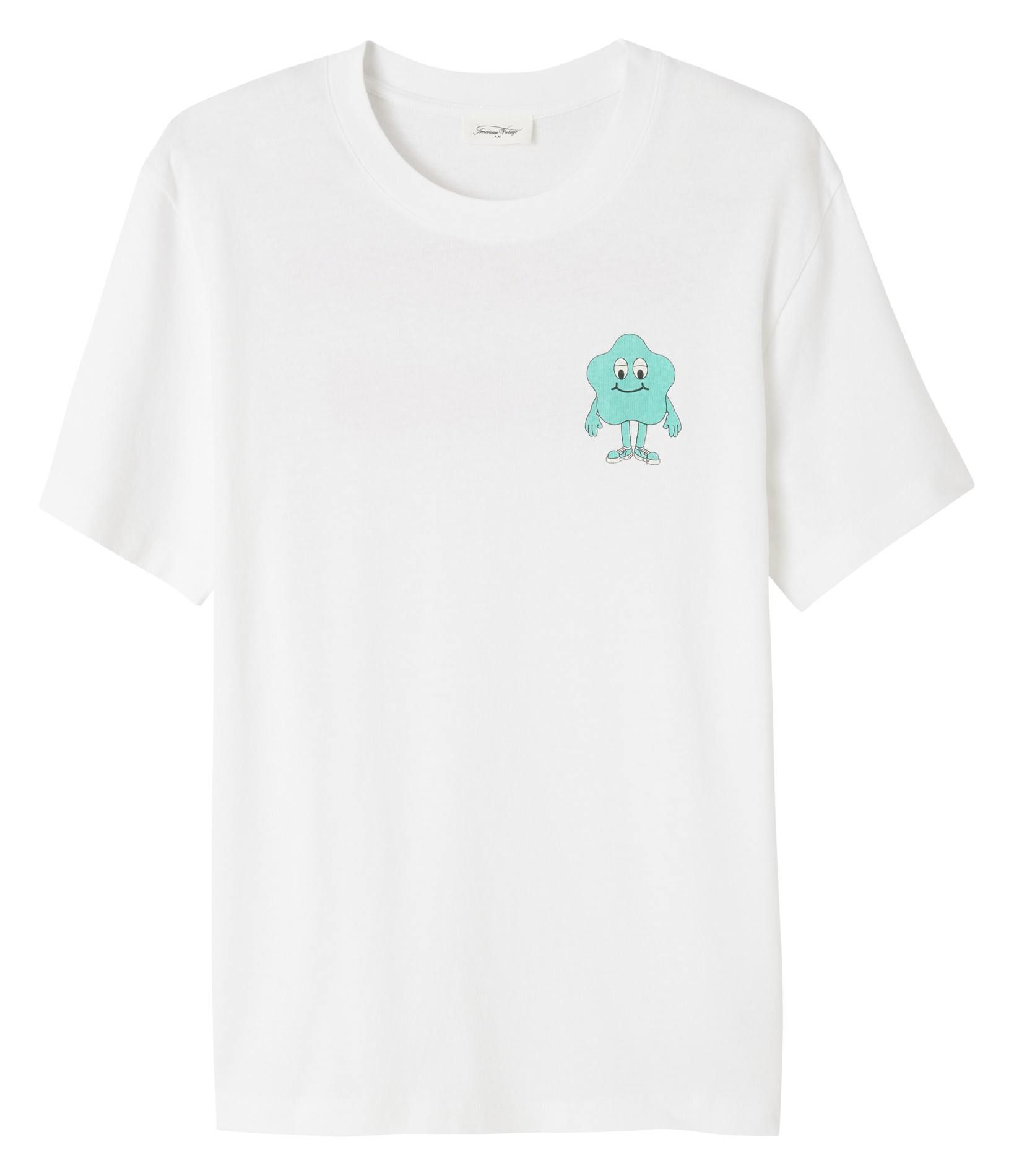 YKOBOW - Tee-shirt imprimé en coton | Blanc