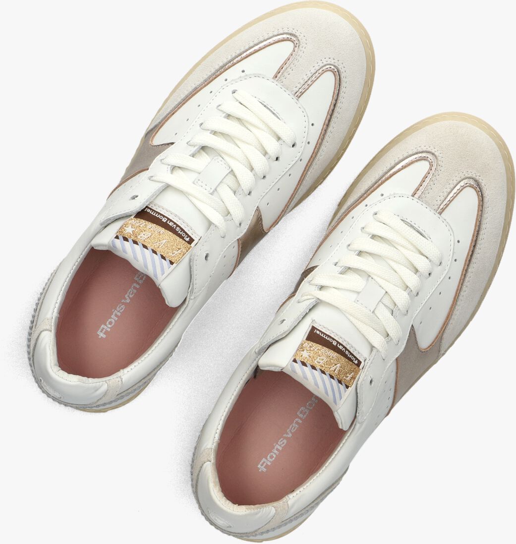 witte floris van bommel lage sneakers sfw-10096 minni