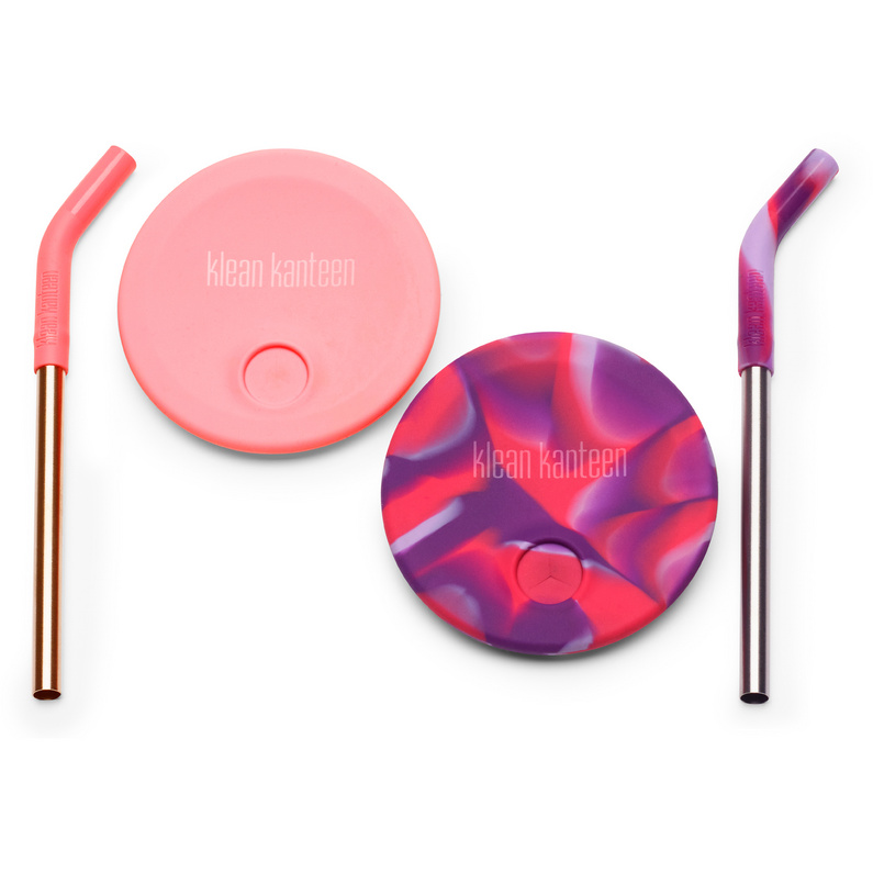 Klean Kanteen Kinder Cup Straw Lid 2er Pack