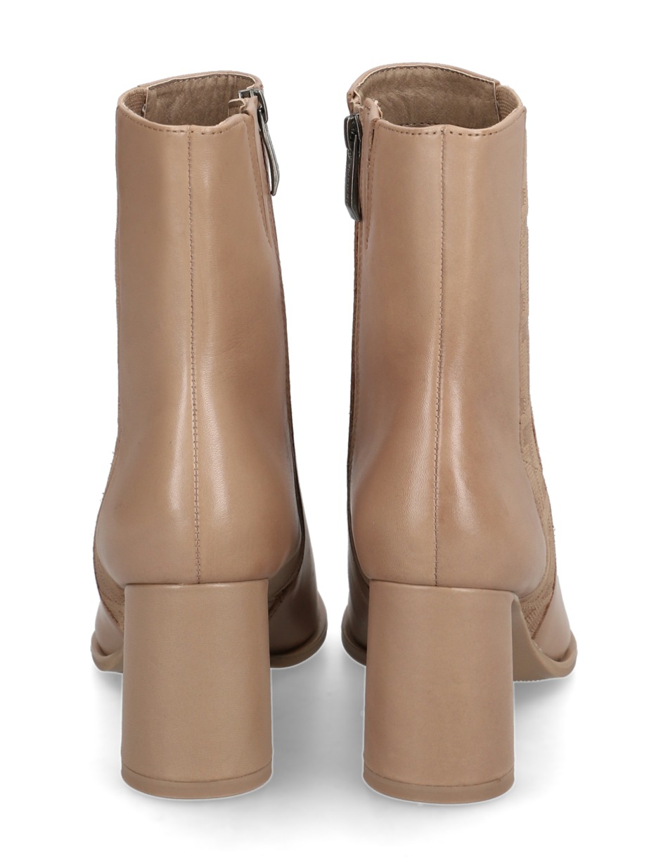 Glattleder Stiefelette
