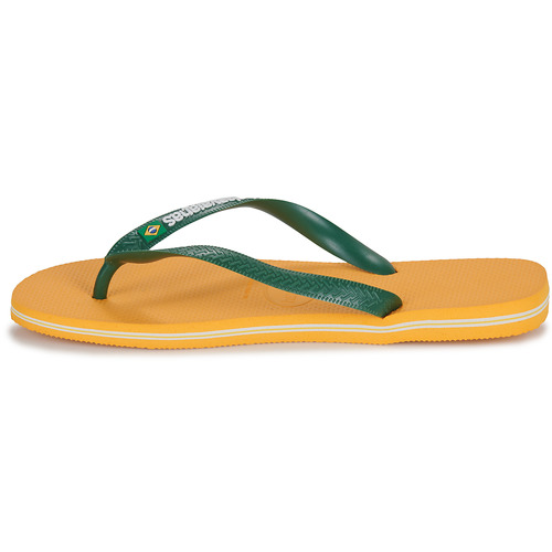 Havaianas - BRASIL LOGO - Jaune / Vert