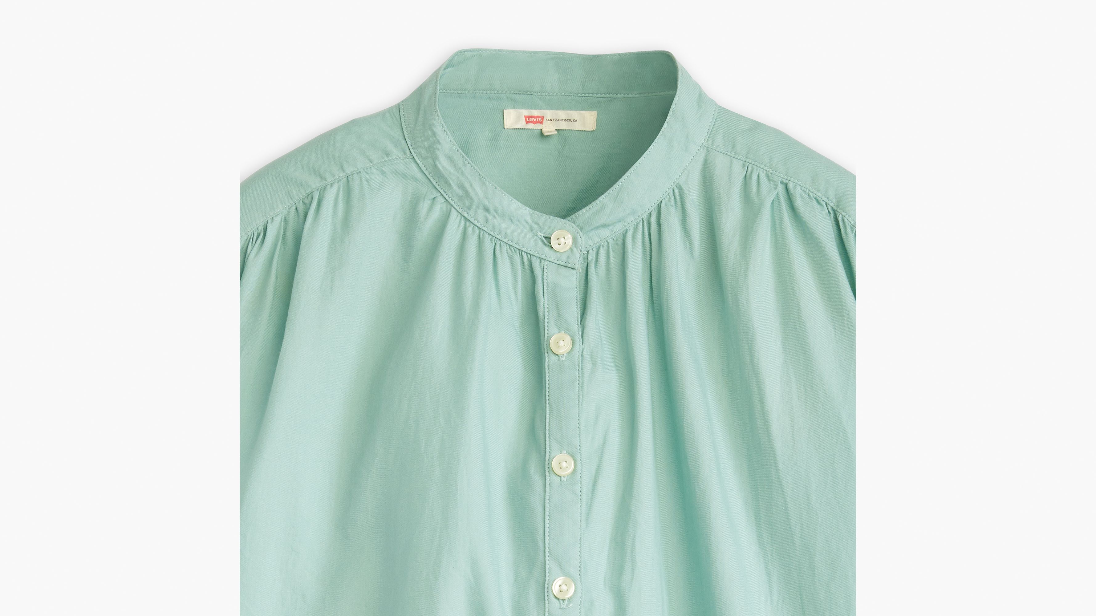Lilah Blouse - Blue Surf - Blue
