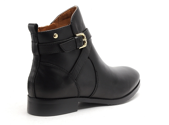 Pikolinos boots bottine plates femme w4d 8614 noir