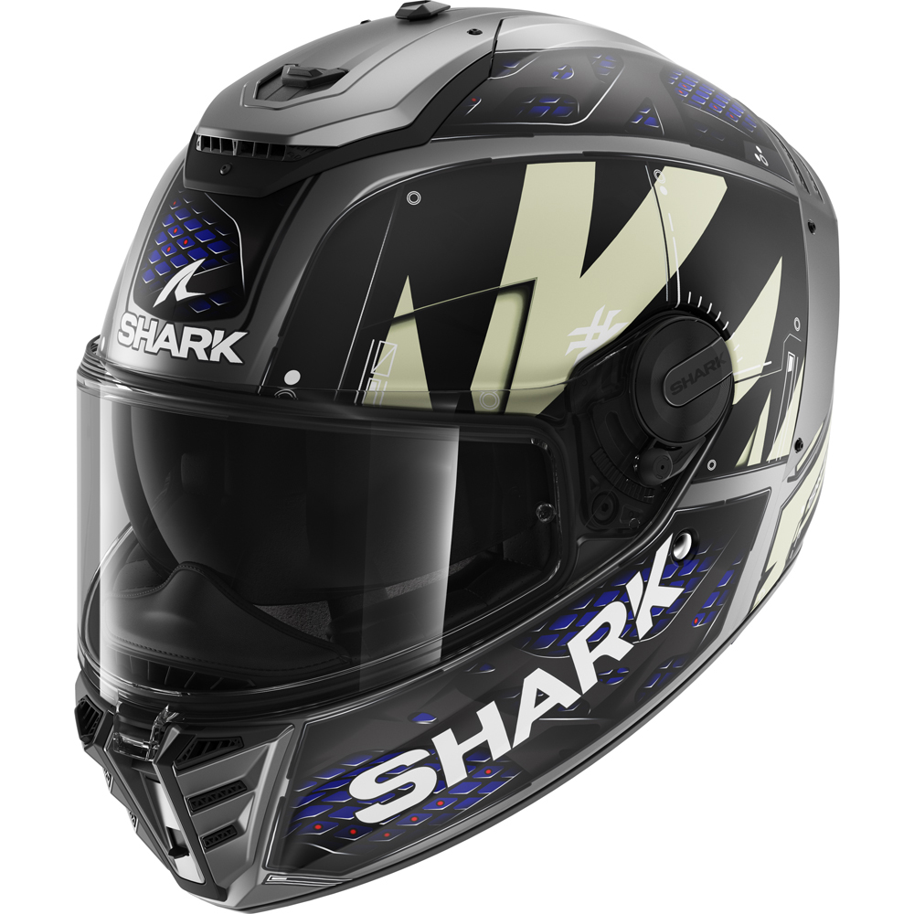 Shark - Casque Spartan RS Stingrey Noir Mat / Gris