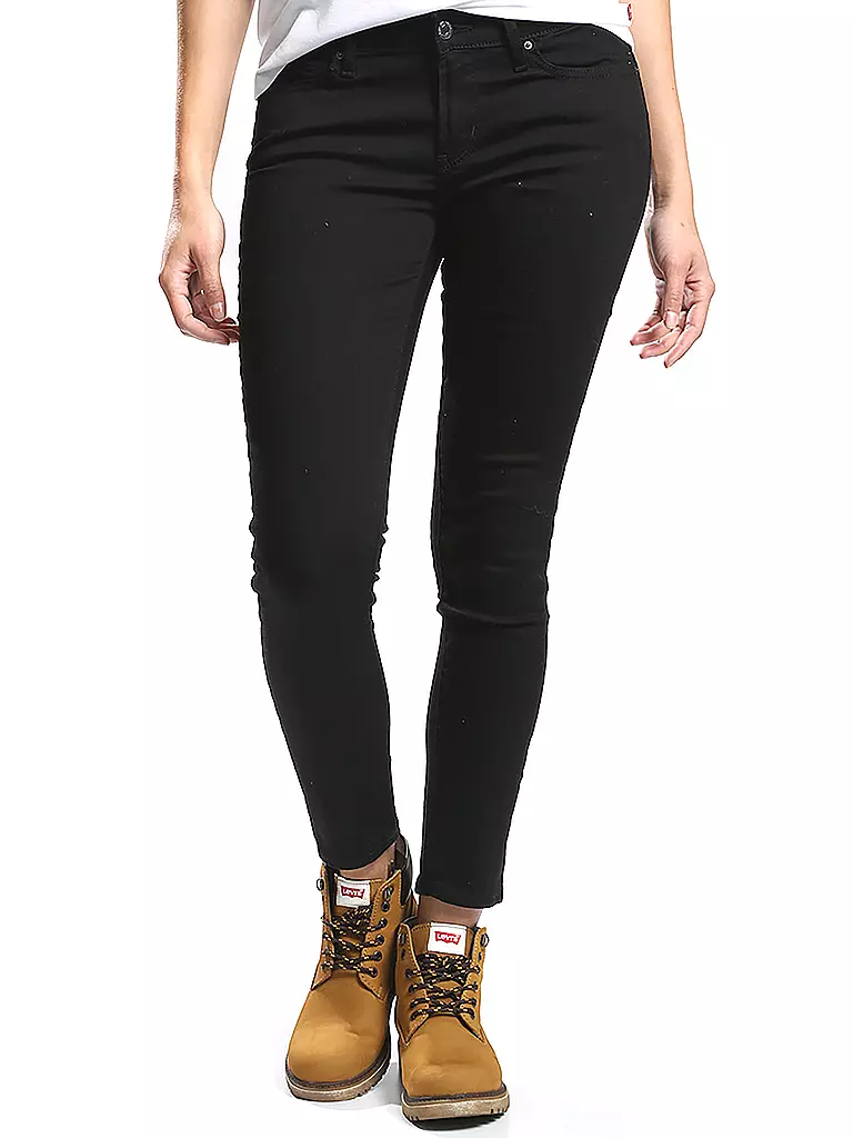 LEVI'S® Jeans Skinny Fit 711 schwarz