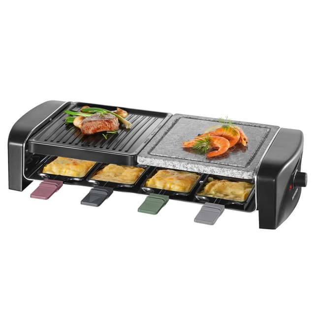 Severin Raclette 1400 watt Sort