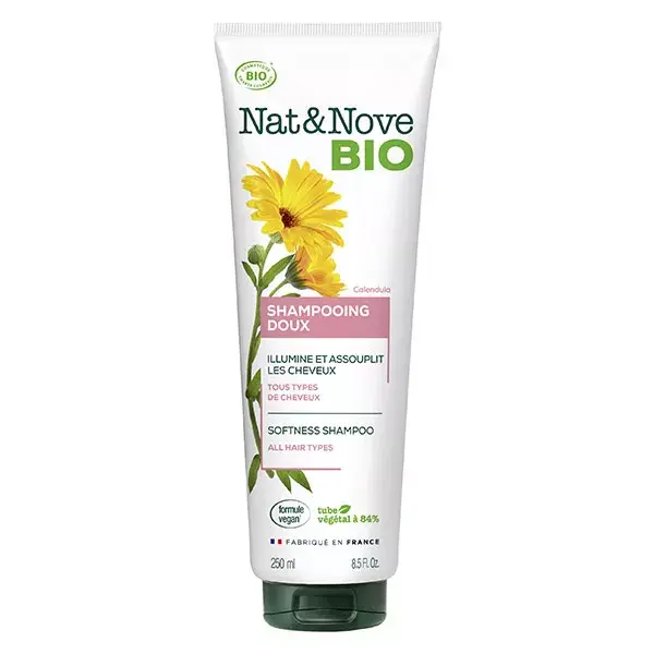 Nat&Nove Bio Shampoo Doux Calêndula 250ml