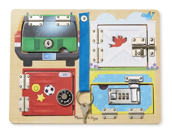 Leketavle Lock & Latch, Melissa & Doug