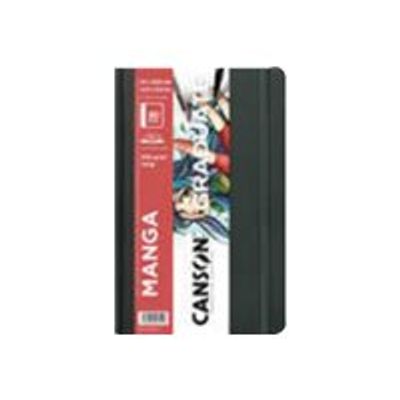Canson Graduate Manga - Carnet de dessin - 14 x 21 cm - 80 pages - 200 gr