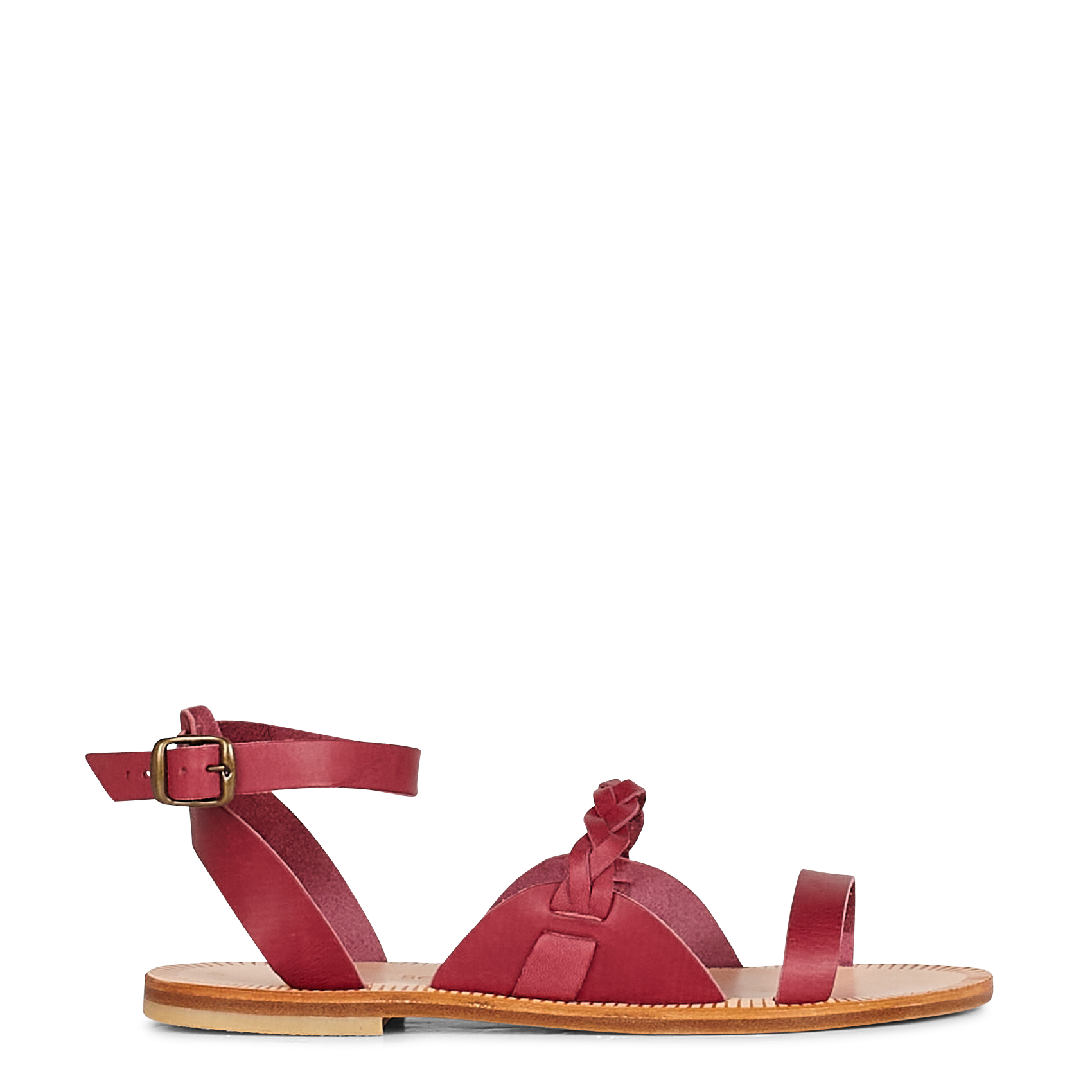 THEMIS - Sandales en cuir | Rouge