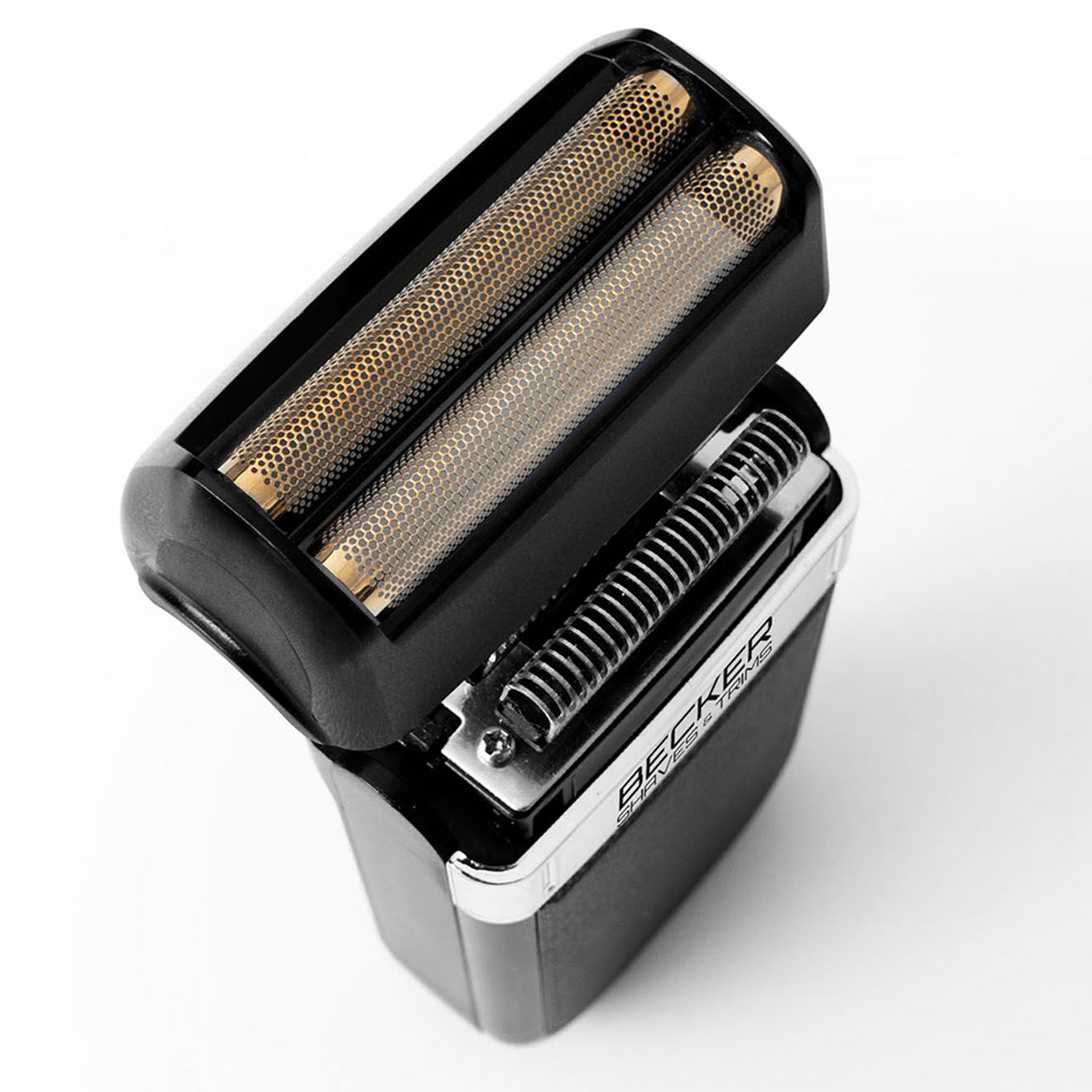 Becker Shaves & Trims Rasoir électrique sans fil noir  - 9x81x5.77x3.2 cm
