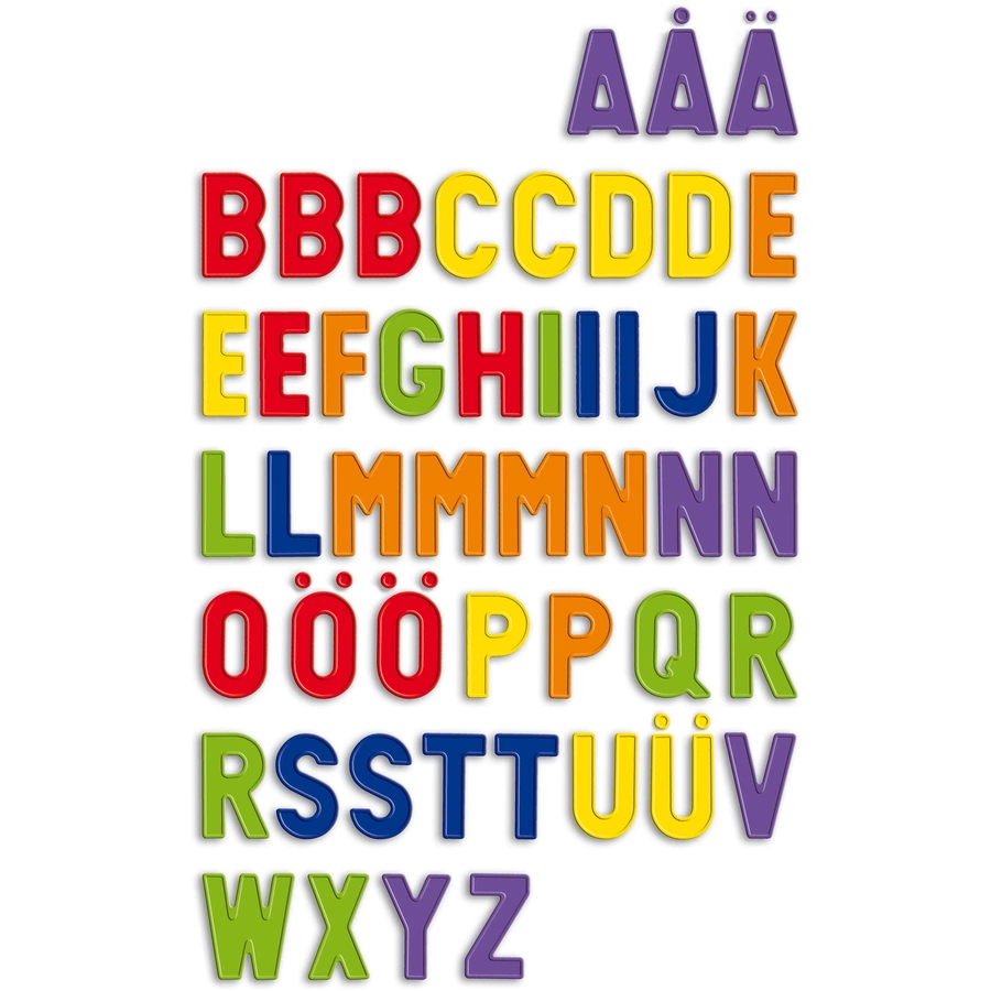 Quercetti Magnetische Buchstaben (48 Teile)