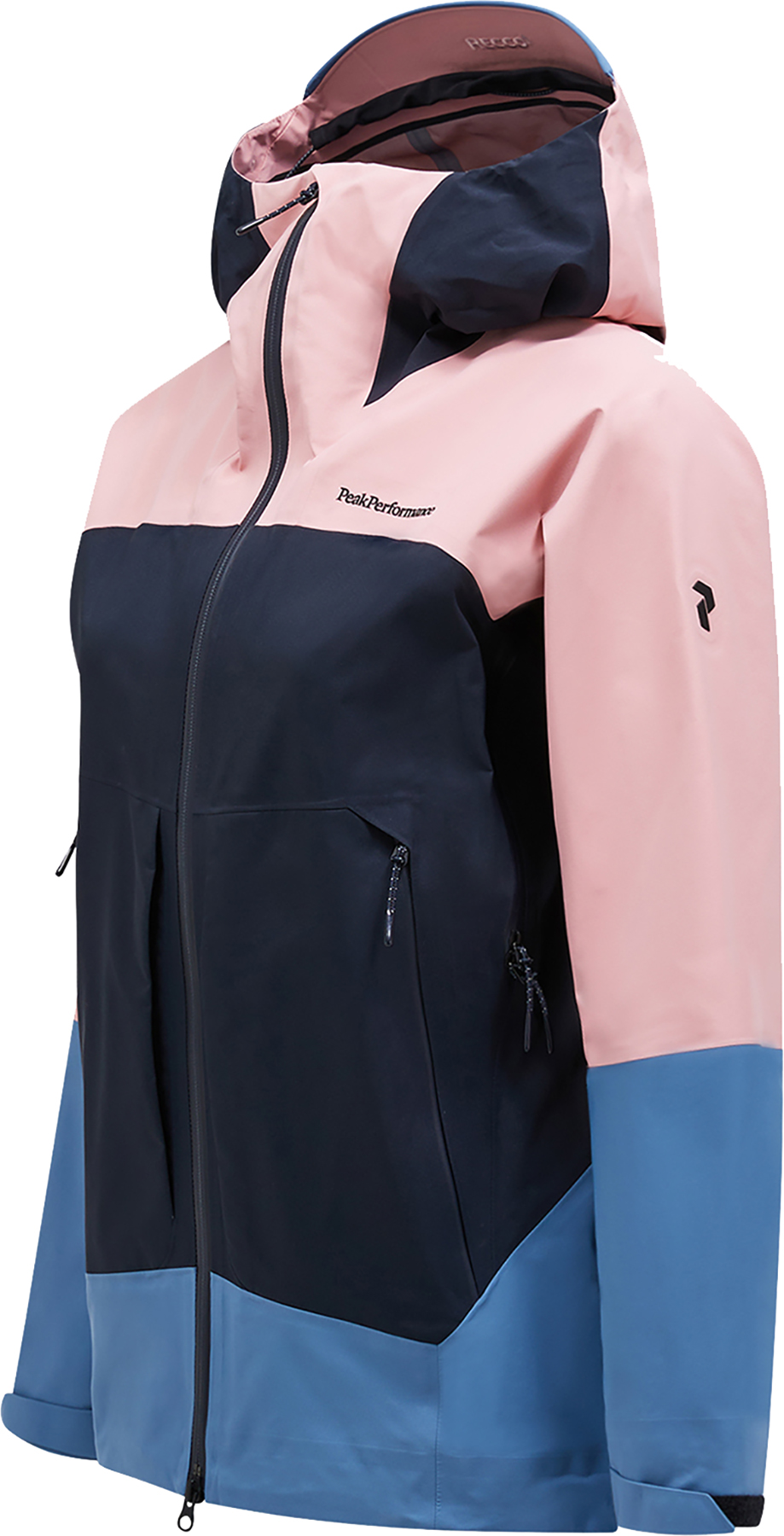 Vislight GORE-TEX C-Knit 3L Shell Jacket Dame 5BH Warm Blush/Shallow/Salute Blue