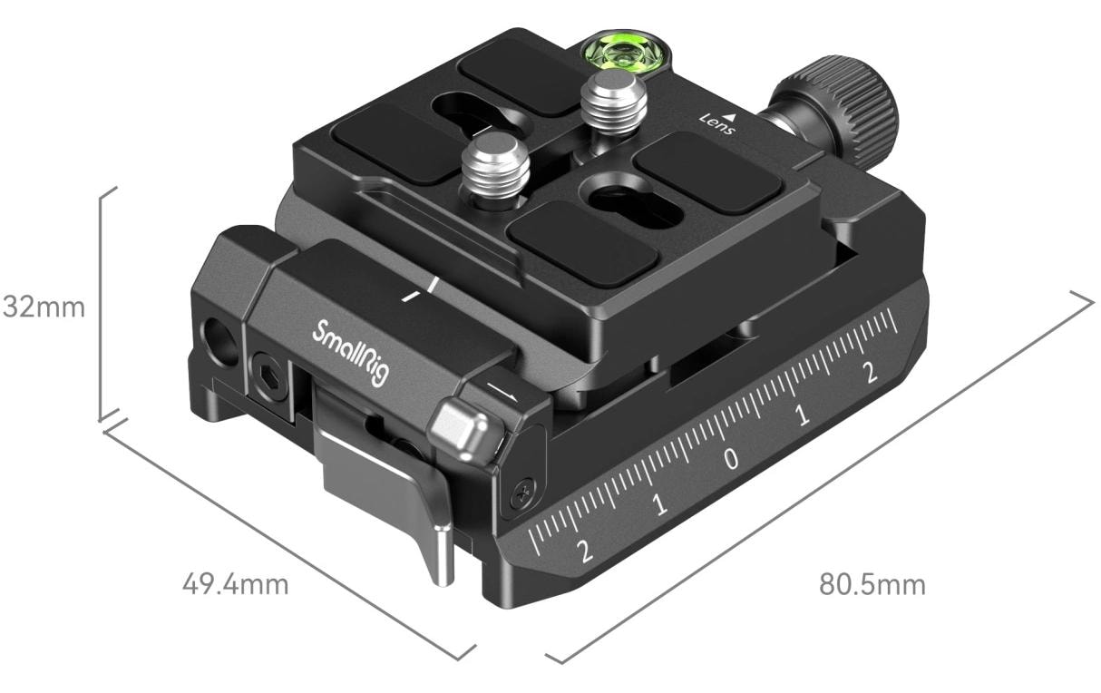 Arca-Swiss / Manfrotto kompatibles Montageplatten-KitGeeignet für Arca-Swiss und Manfrotto Schnellwechselplatten