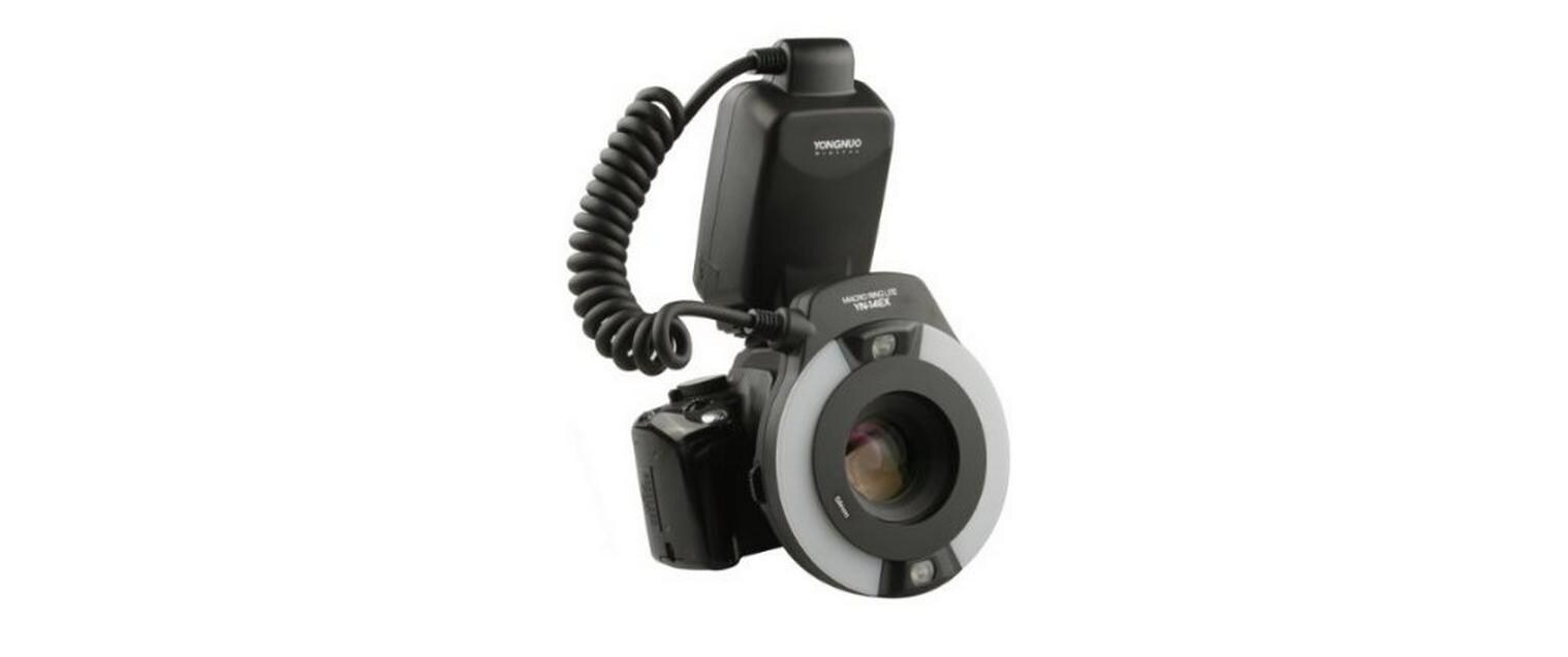 Blitzgerät Macro Flash YN-14EX<br>Automatischer ringförmiger Blitz für Makroaufnahmen