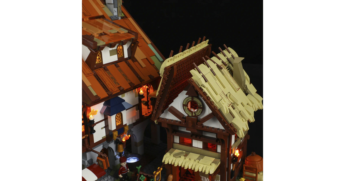 LumibricksMiddle Ages - Medieval Market Constructiespeelgoed  (F9015)