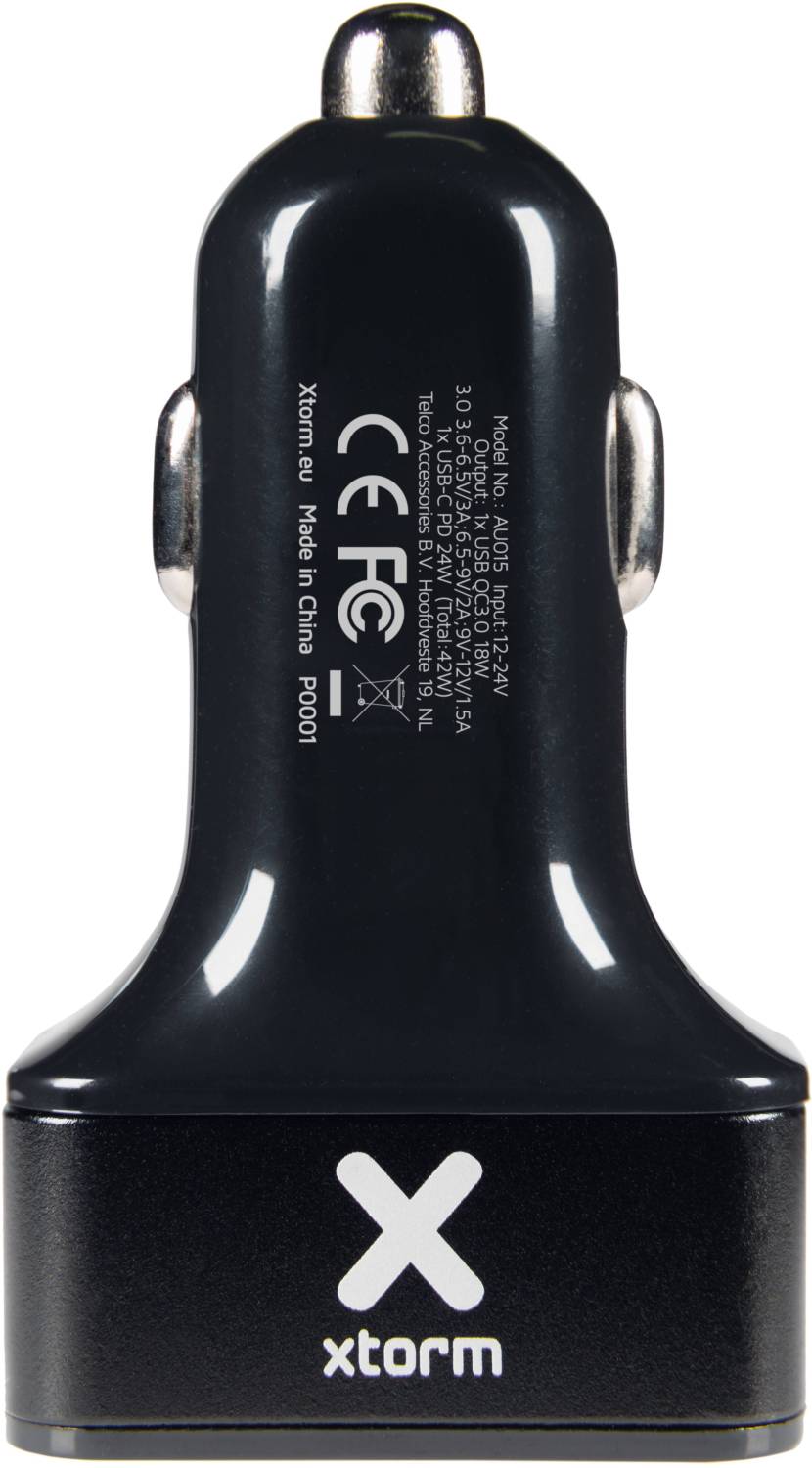 Xtorm 36 watt 3x USB autolader