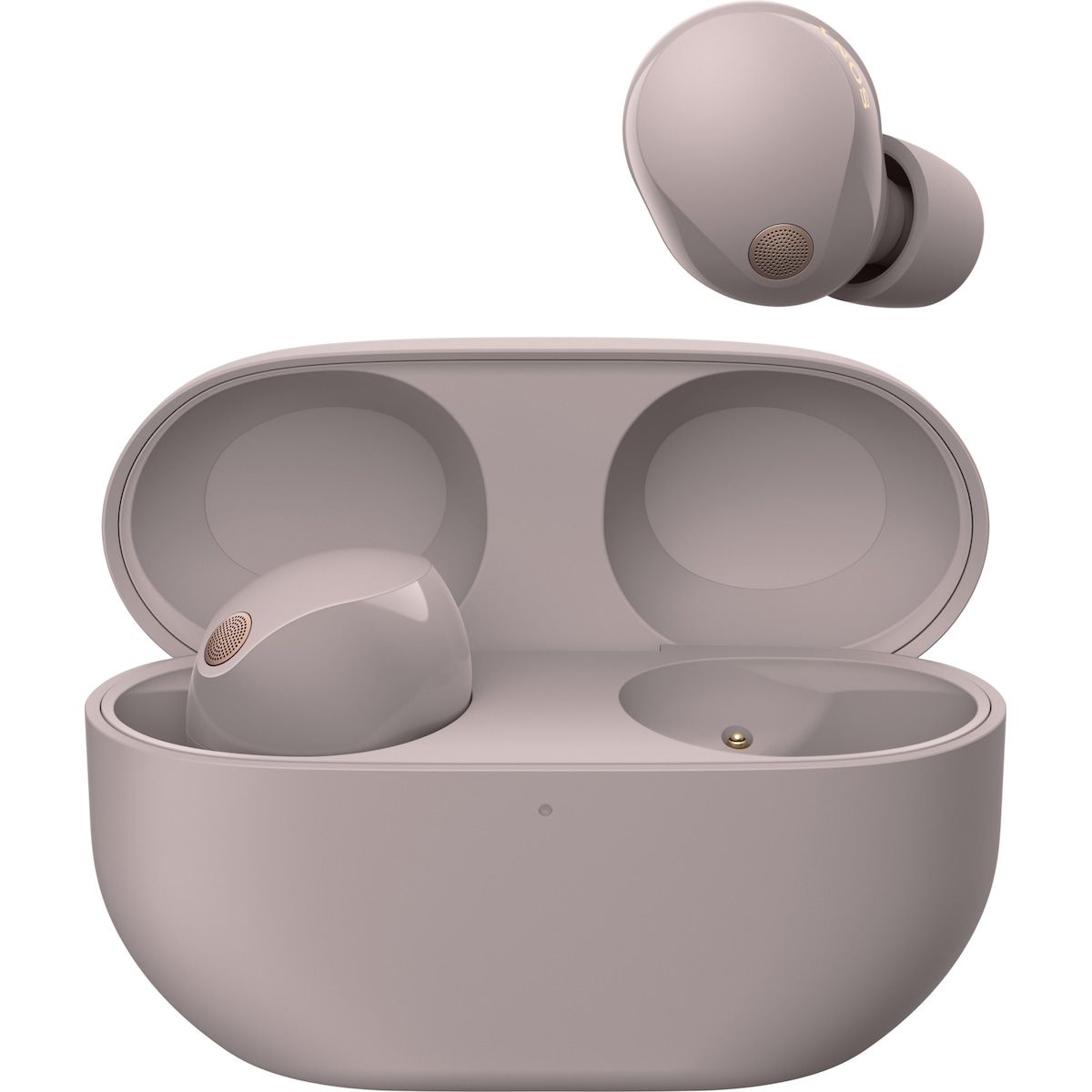 Sony WF1000XM5P helt trådløse in-ear hodetelefoner (smoky pink)