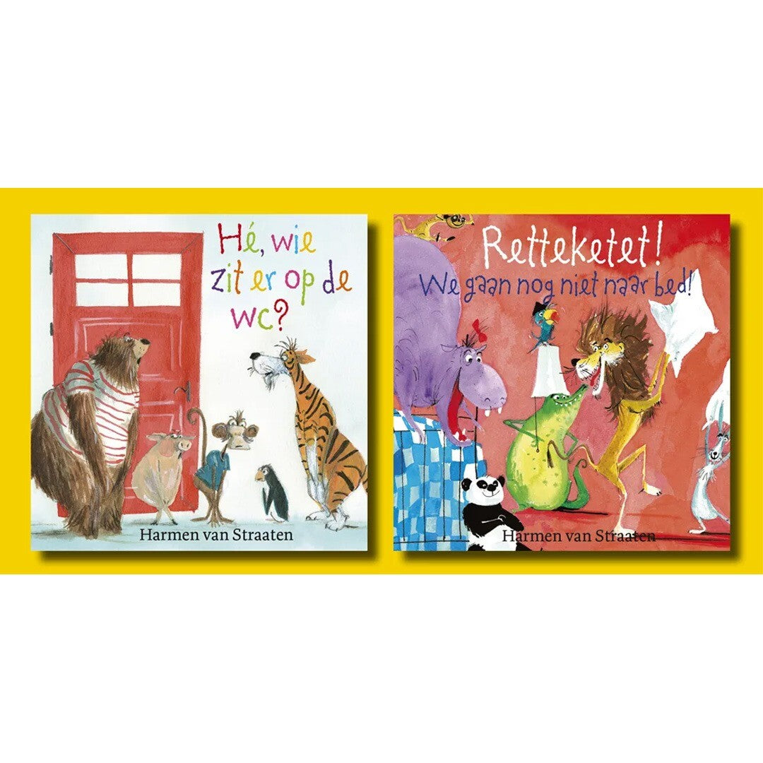 Leopold uitdeelboekjes retteketet & hé, wie zit er op de wc - 10st