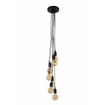 Lucide hanglamp Fix Multiple zwart 200x400 cm (hxb)