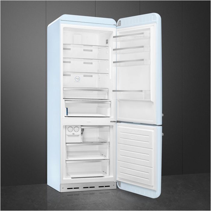 SMEG Kühl-Gefrierkombination 50's Retro Style FAB38RPB5 Pastellblau