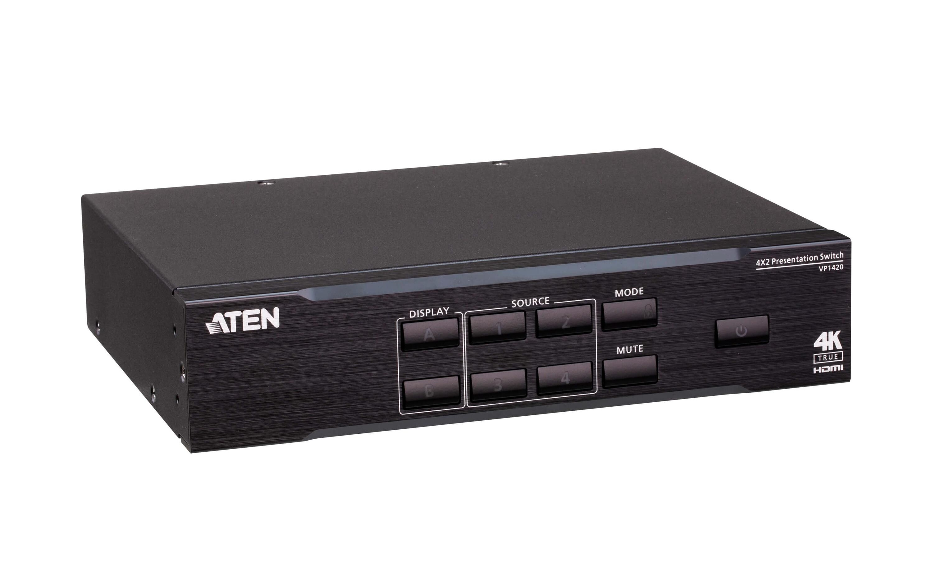 Matrix Switcher VP1420 4 x 2 True 4K HDMI<br>4 x 2 True 4K Präsentation Matrix Switch