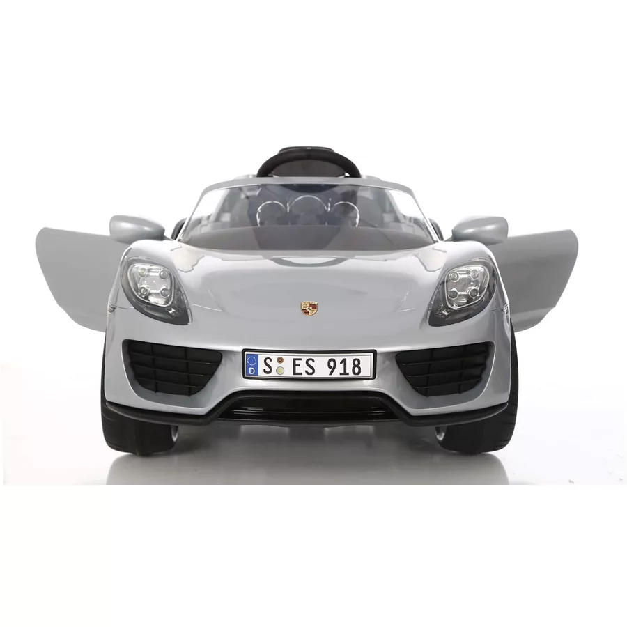 ROLLPLAY Premium Elektroauto Porsche 918 Spyder Silber Silber