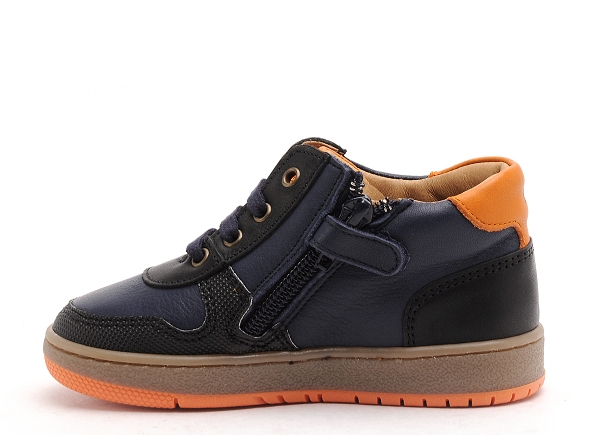 Gbb boots bottine enfant rosko bleu