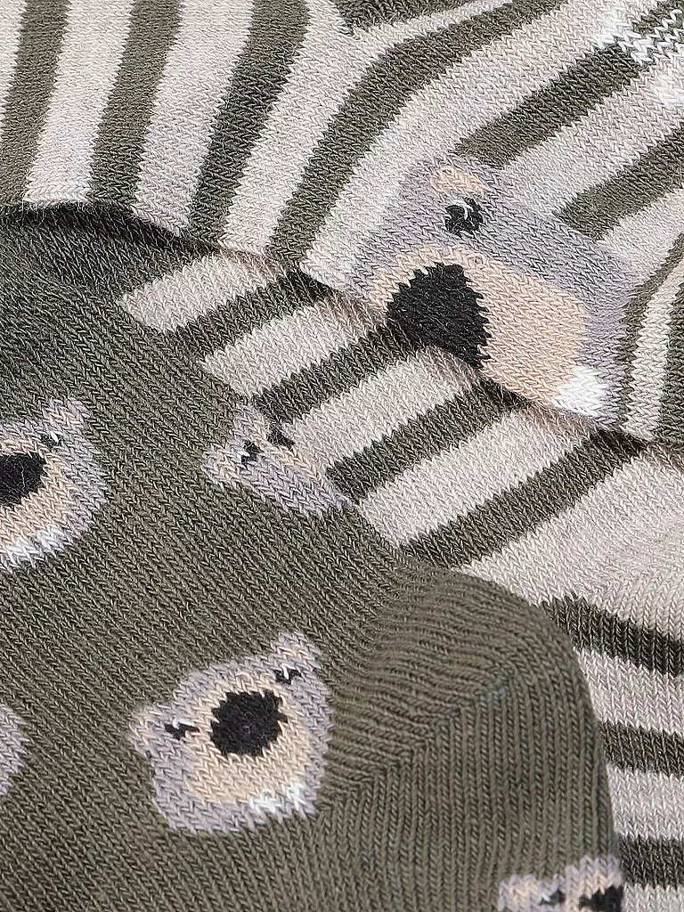 EWERS Jungen Socken 3-er Pkg khaki olive