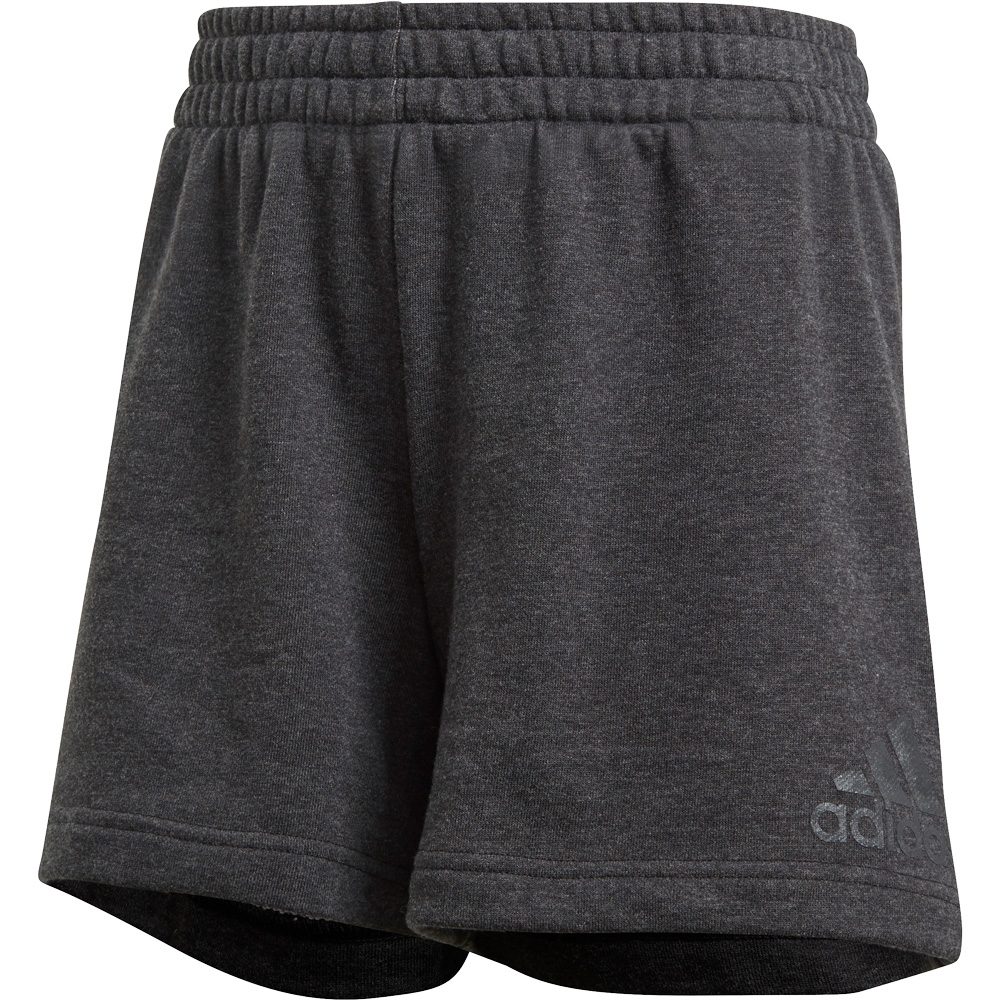 adidas Future Icons Badge of Sport Shorts Mädchen black melange
