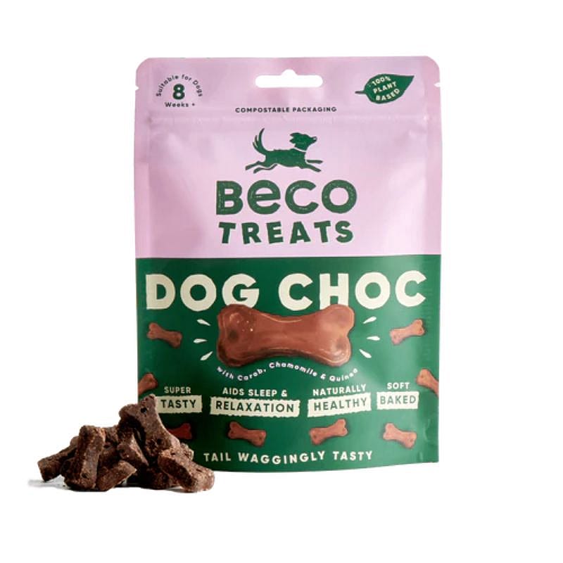 Beco Treats Dog Choc with Camomile & Quinoa 1 x 70 gram Hond | 13568