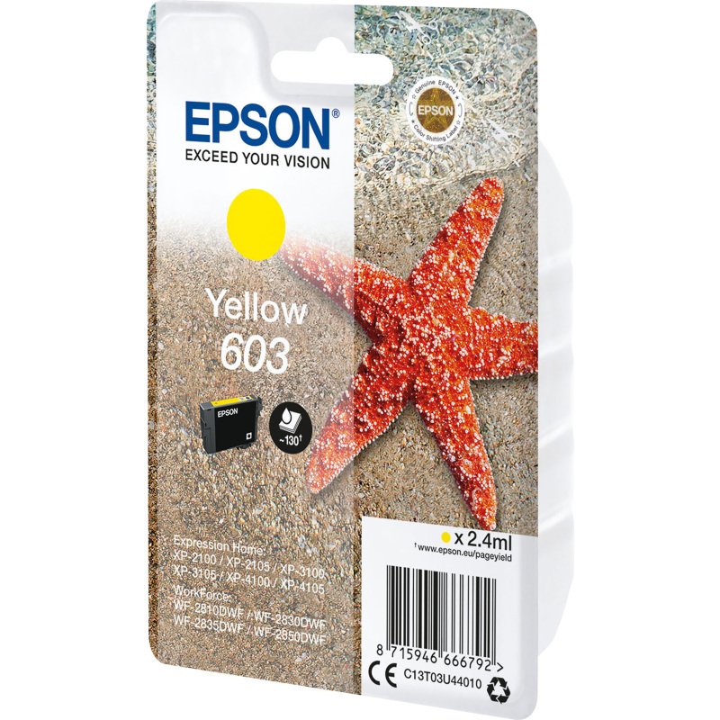 Epson 603 cartouche couleurs séparées pour imprimante jet d'encre