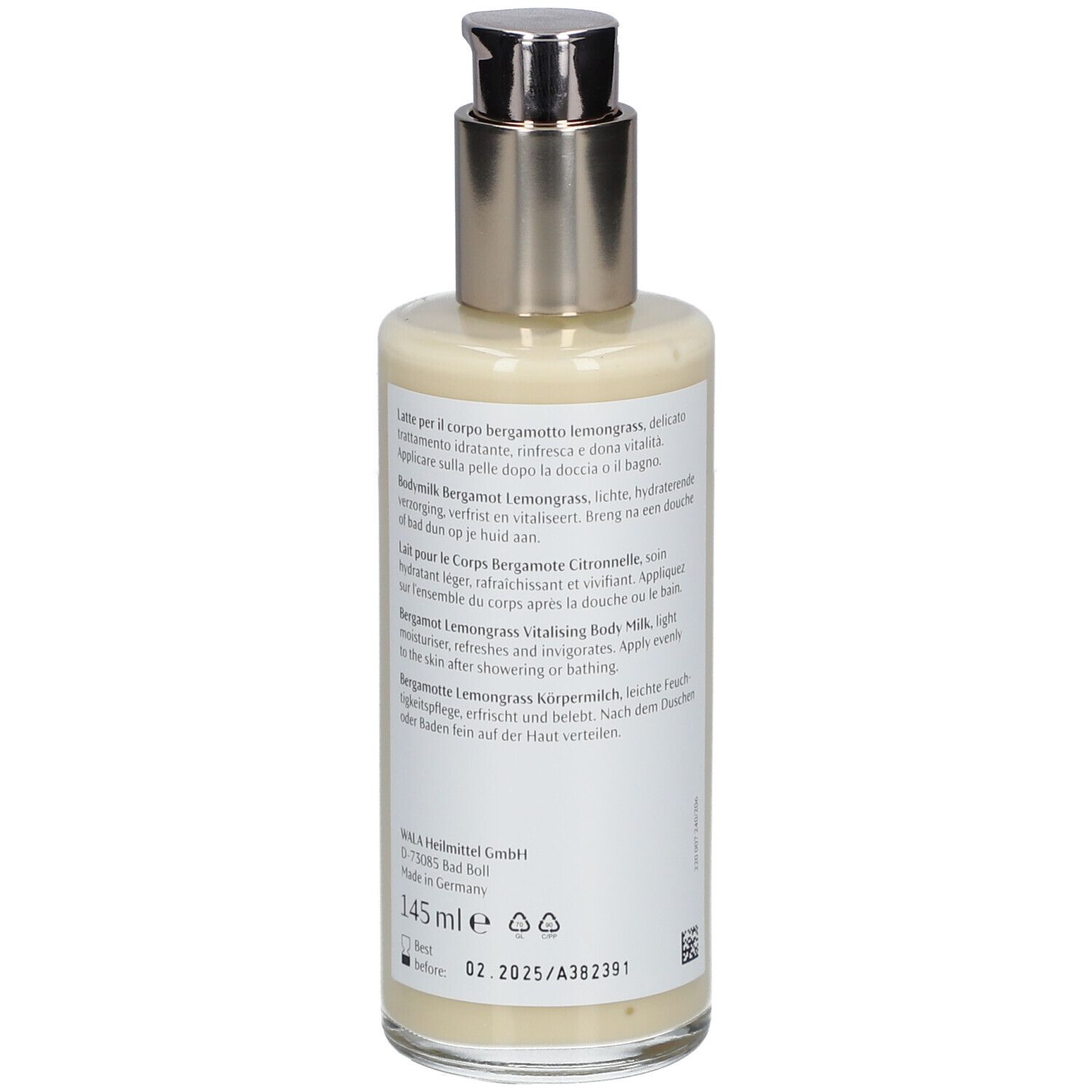 Dr. Hauschka Bergamotte-Zitronengras-Körpermilch