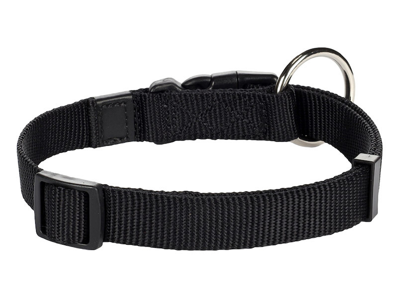 Flamingo Ziggi Black halsband - XXS