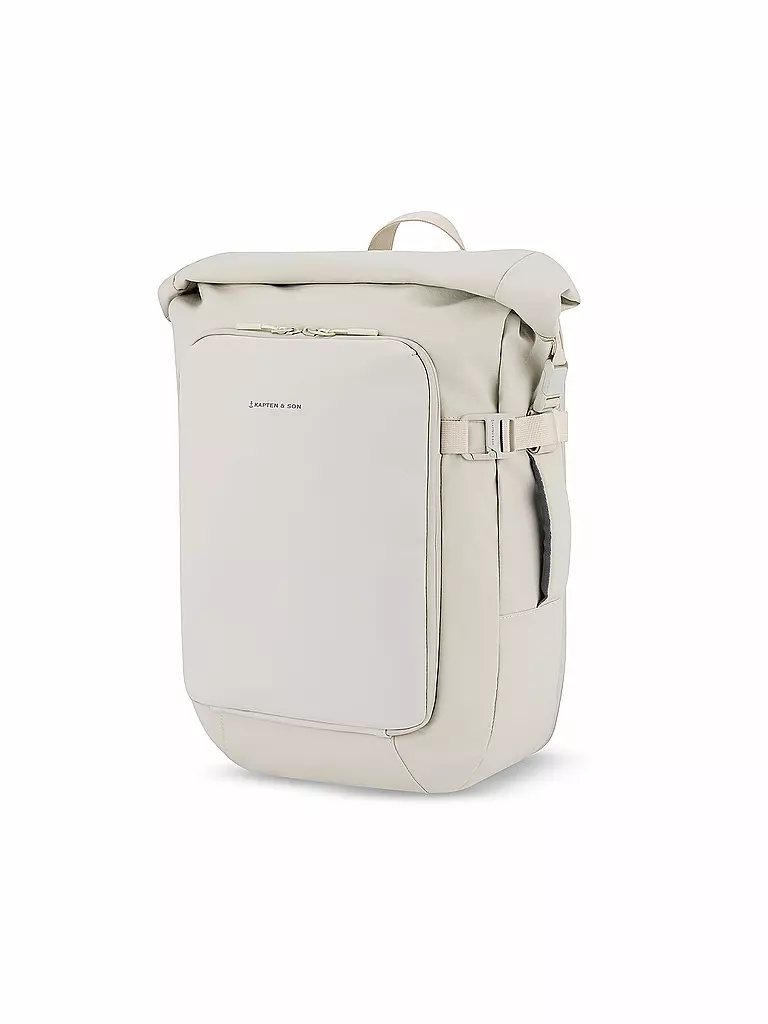 KAPTEN & SON Rucksack LISBON, erweiterbar beige